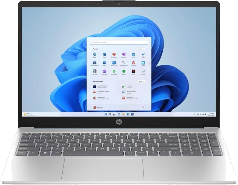 HP 15-fc0230la - Notebook - 15.6" - AMD Ryzen 3 7320U / 4.1 GHz - 8 GB - DDR5 SDRAM - 512 GB - AMD Radeon - Windows 11 Home - 1-year warranty - Blue
