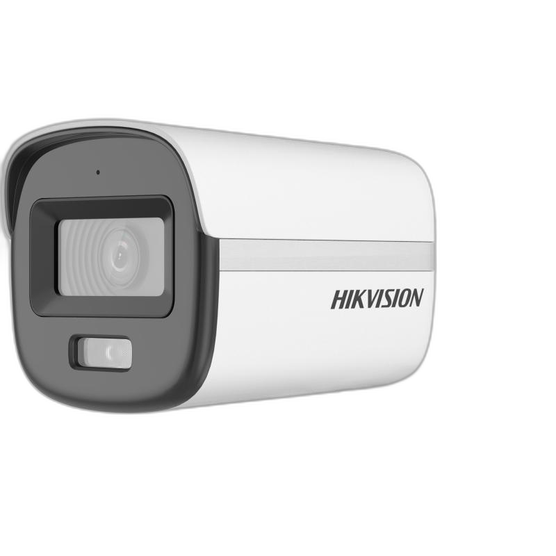 Hikvision ColorVu DS-2CE10KF0T-LPFS 2.8mm - surveillance camera - Fixed - Mini Bullet