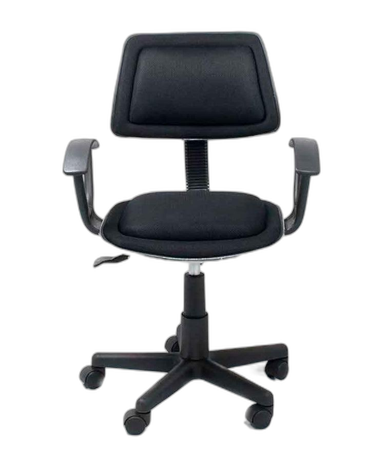 Xtech Roma - Silla - secretario - reposabrazos - inclinación - giratorio - plástico metal espuma contrachapado tejido - negro