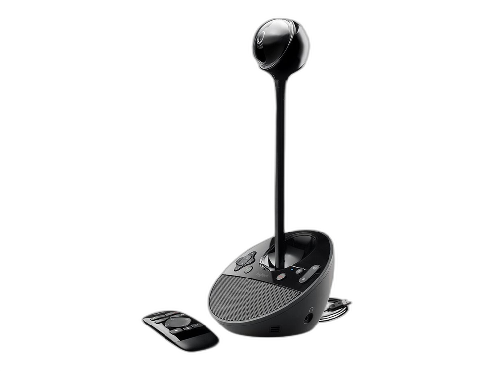 Logitech BCC950 ConferenceCam - Webcam - PTZ - color - 1920 x 1080 - audio - USB 2.0 - H.264