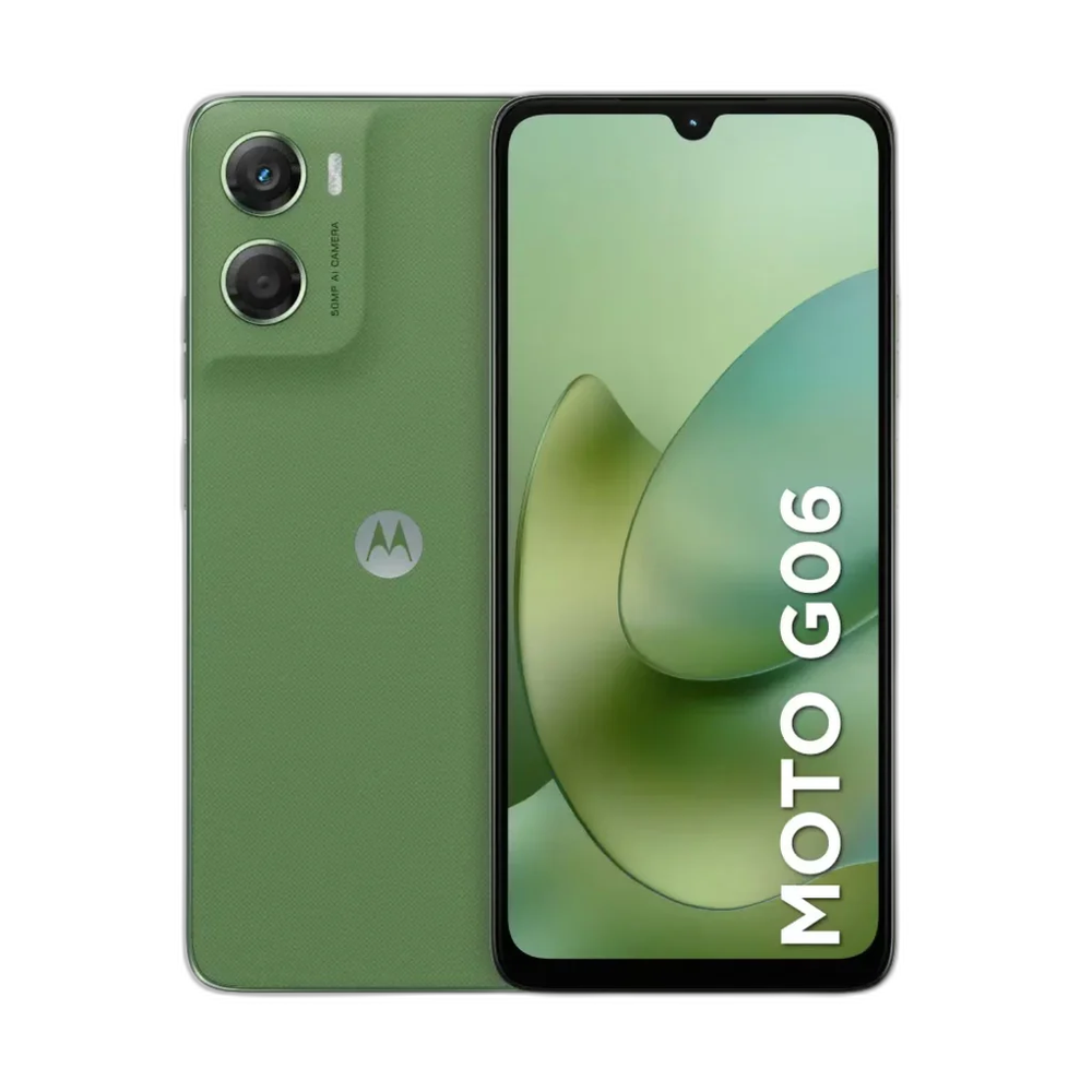 Motorola - 4 GB G06 - Smartphone - Android - 256 GB - Tendril verde - Touch - XT2535-2