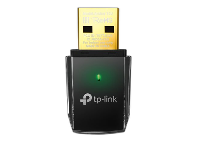 TP-Link Archer T2U - Adaptador de red - USB 2.0 - Wi-Fi 5